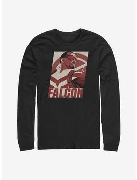 Marvel The Falcon And The Winter Soldier Falcon Poster Long-Sleeve T-Shirt, , hi-res