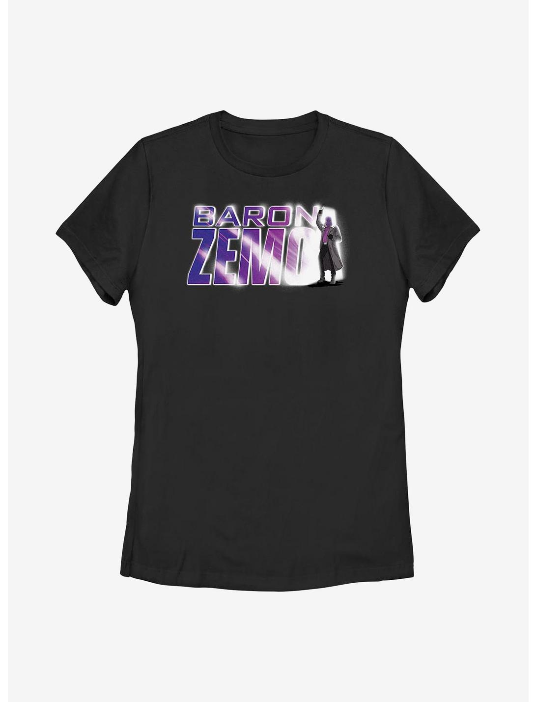 Marvel The Falcon And The Winter Soldier Baron Zemo Womens T-Shirt, BLACK, hi-res