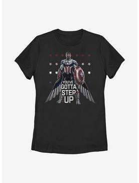 Marvel The Falcon And The Winter Soldier Falcon Soldier Teamed Womens T-Shirt, , hi-res