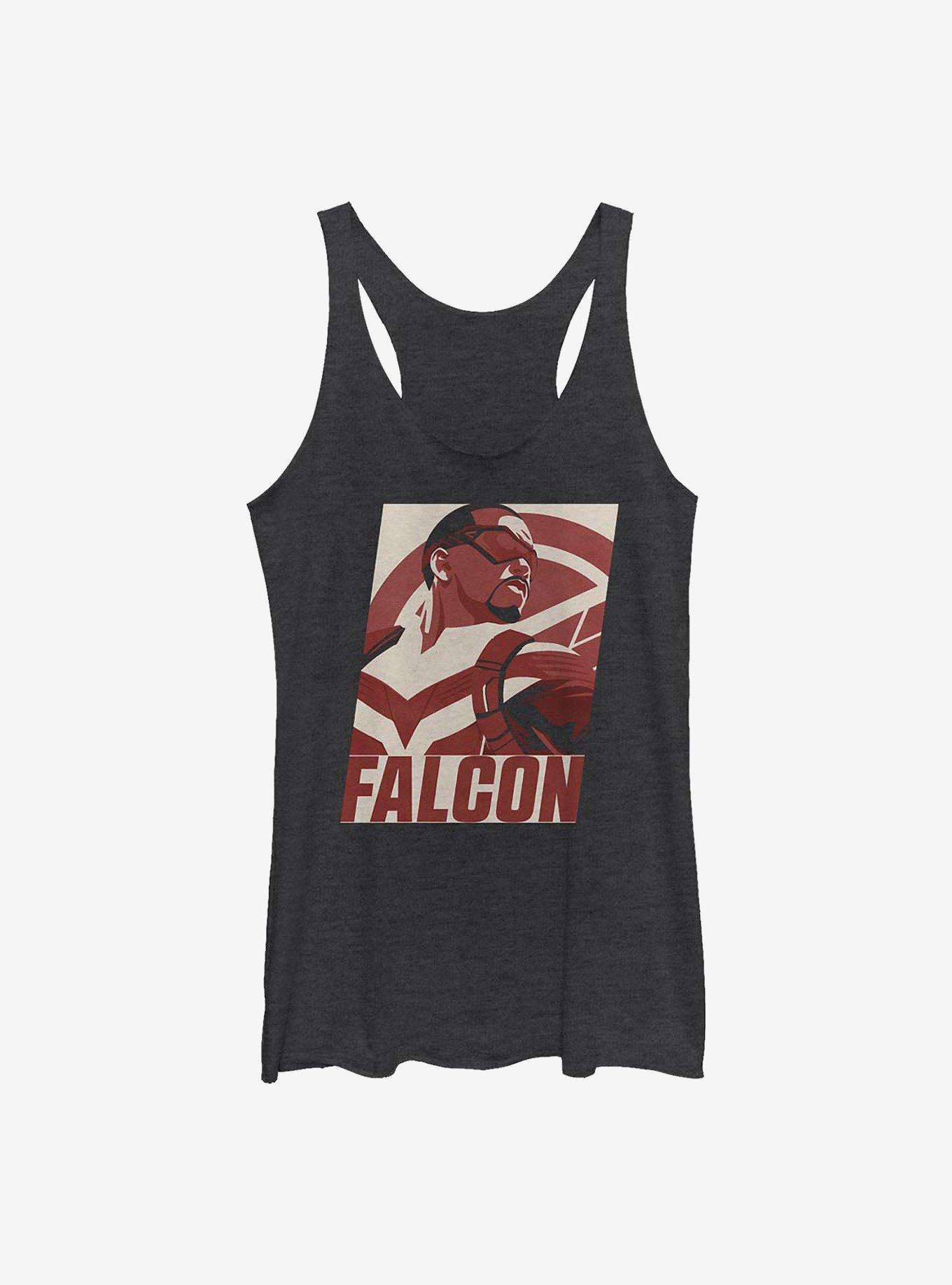 Marvel The Falcon And The Winter Soldier Falcon Poster Womens Tank Top, , hi-res