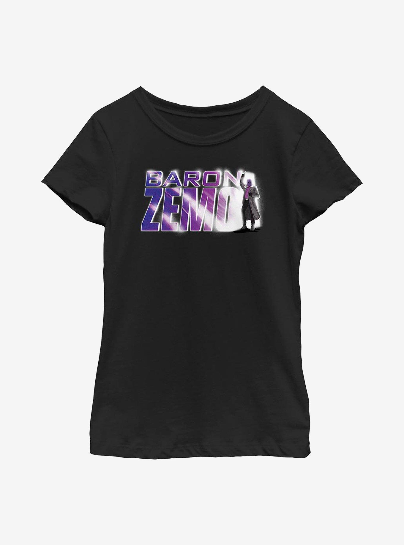 Marvel The Falcon And The Winter Soldier Baron Zemo Youth Girls T-Shirt, , hi-res