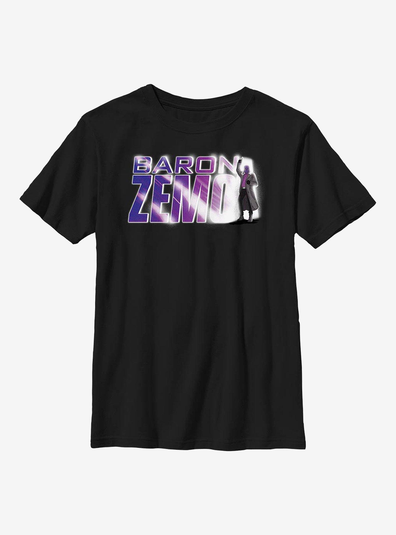 Marvel The Falcon And The Winter Soldier Baron Zemo Youth T-Shirt, , hi-res