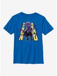 Marvel The Falcon And The Winter Soldier Baron Zemo Cartoon Youth T-Shirt, ROYAL, hi-res