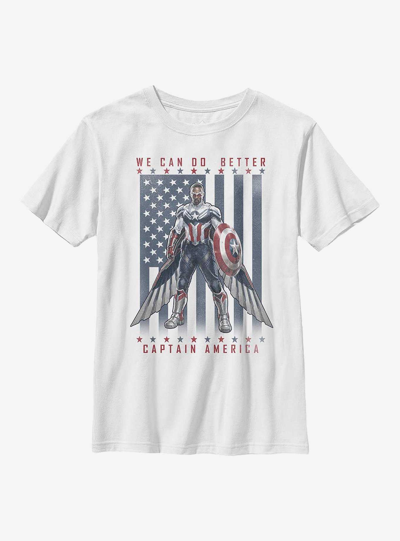 Marvel The Falcon And The Winter Soldier Flight Of The Falcon Youth T-Shirt, , hi-res