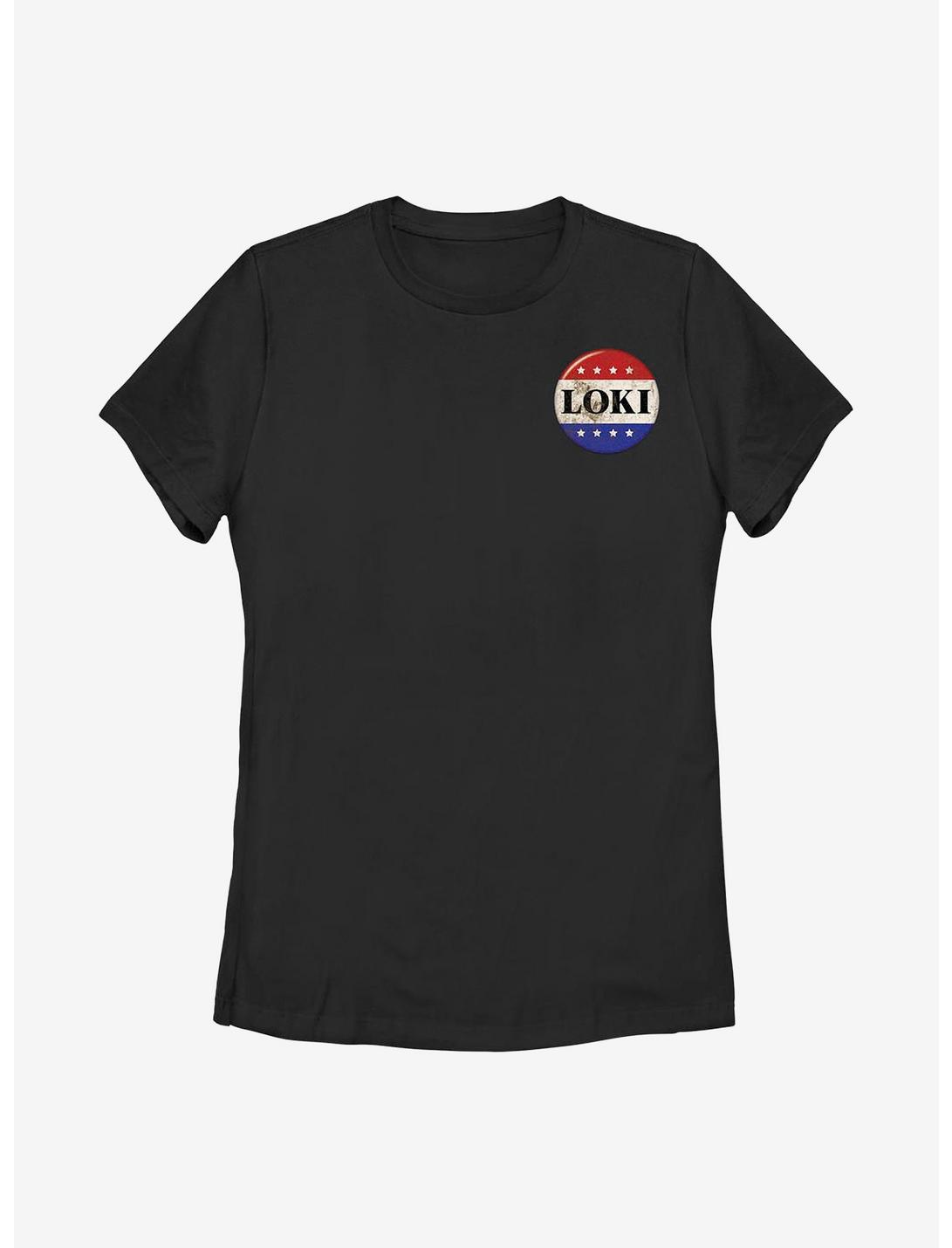 Marvel Loki Voting Womens T-Shirt, BLACK, hi-res