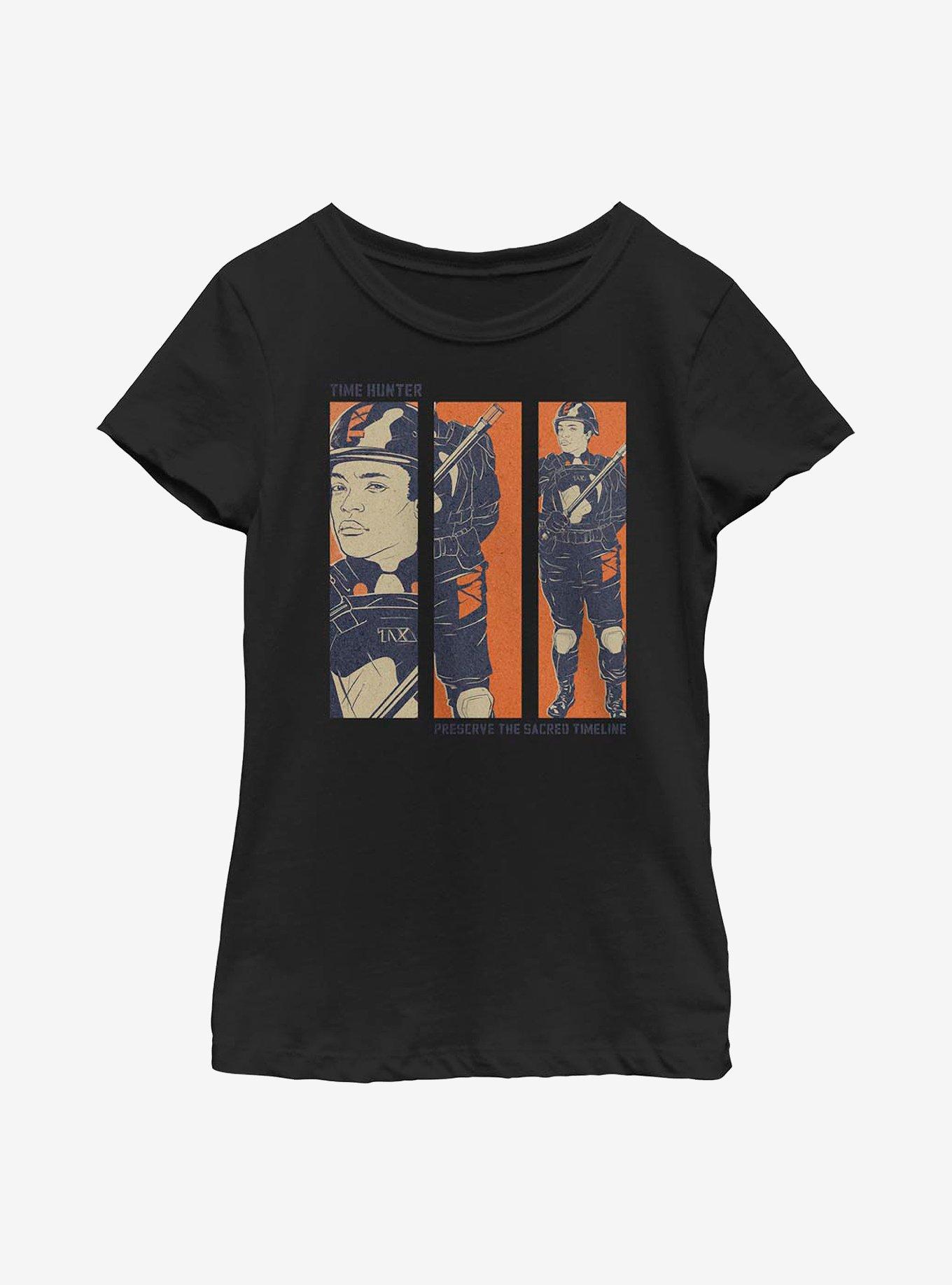 Marvel Loki Time Hunter B-15 Youth Girls T-Shirt, , hi-res