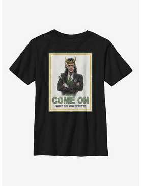Marvel Loki Pres Youth T-Shirt, , hi-res