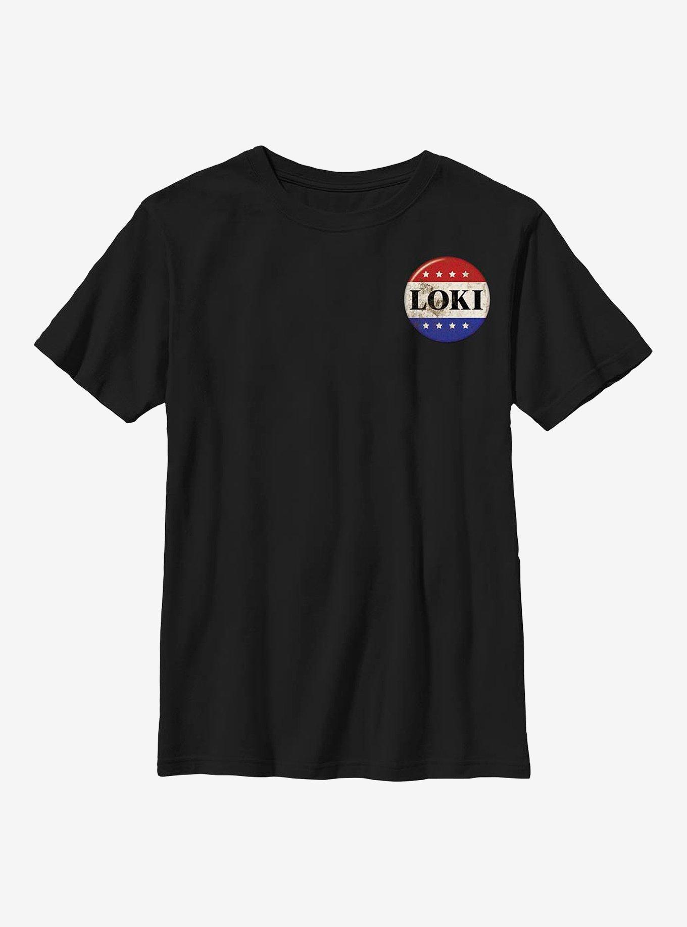 Marvel Loki Voting Youth T-Shirt, BLACK, hi-res
