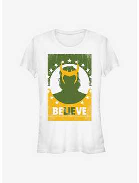 Marvel Loki Believe Girls T-Shirt, , hi-res