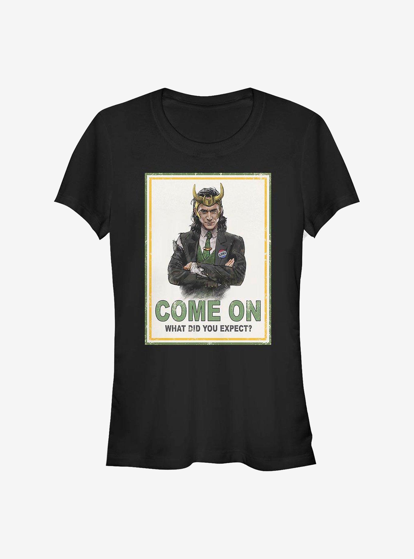 Marvel Loki What Did You Expect? Girls T-Shirt, , hi-res