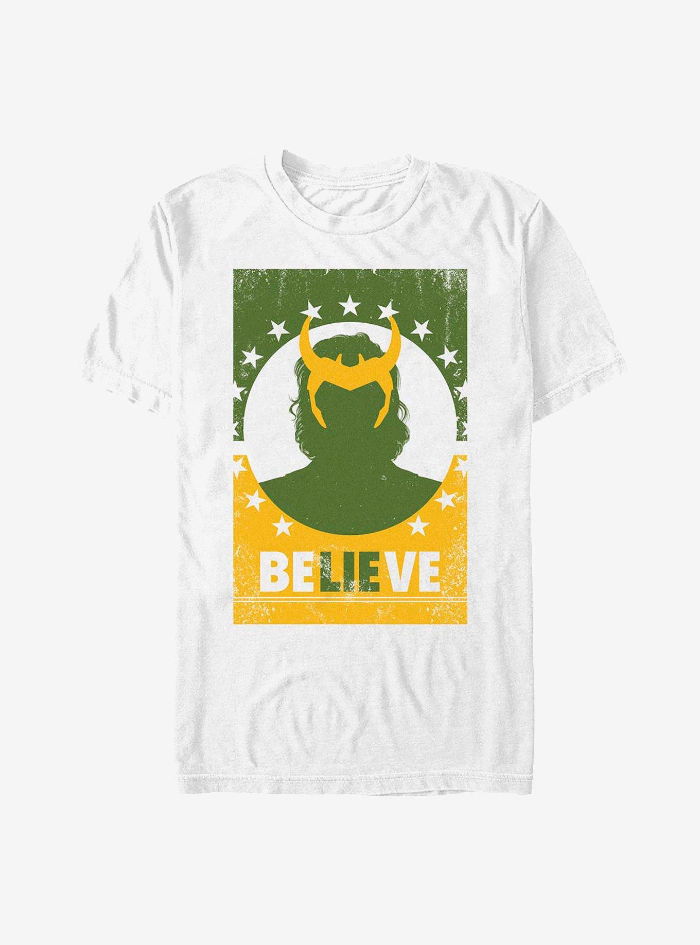 Marvel Loki Believe T-Shirt