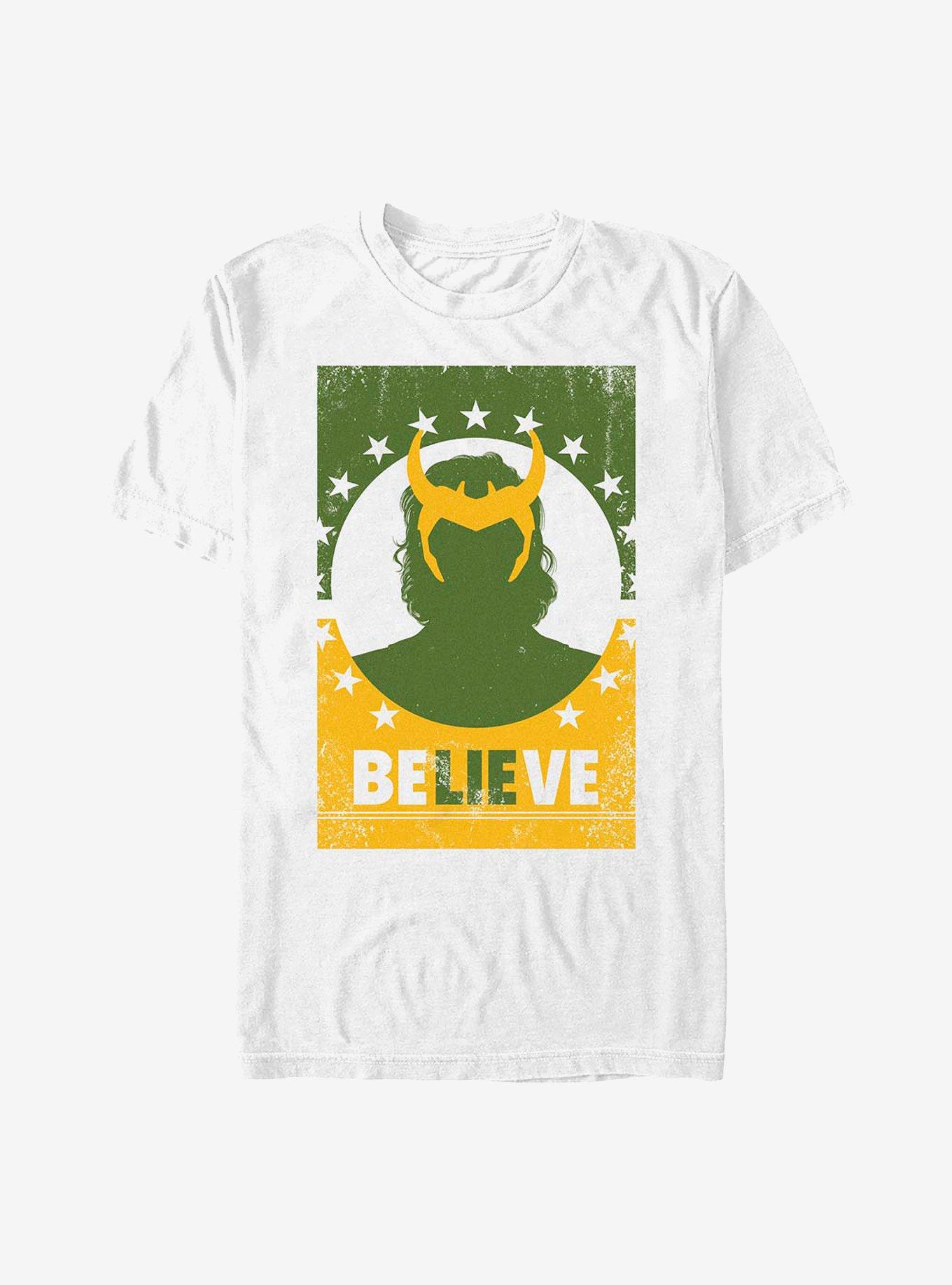 Marvel Loki Believe T-Shirt, , hi-res