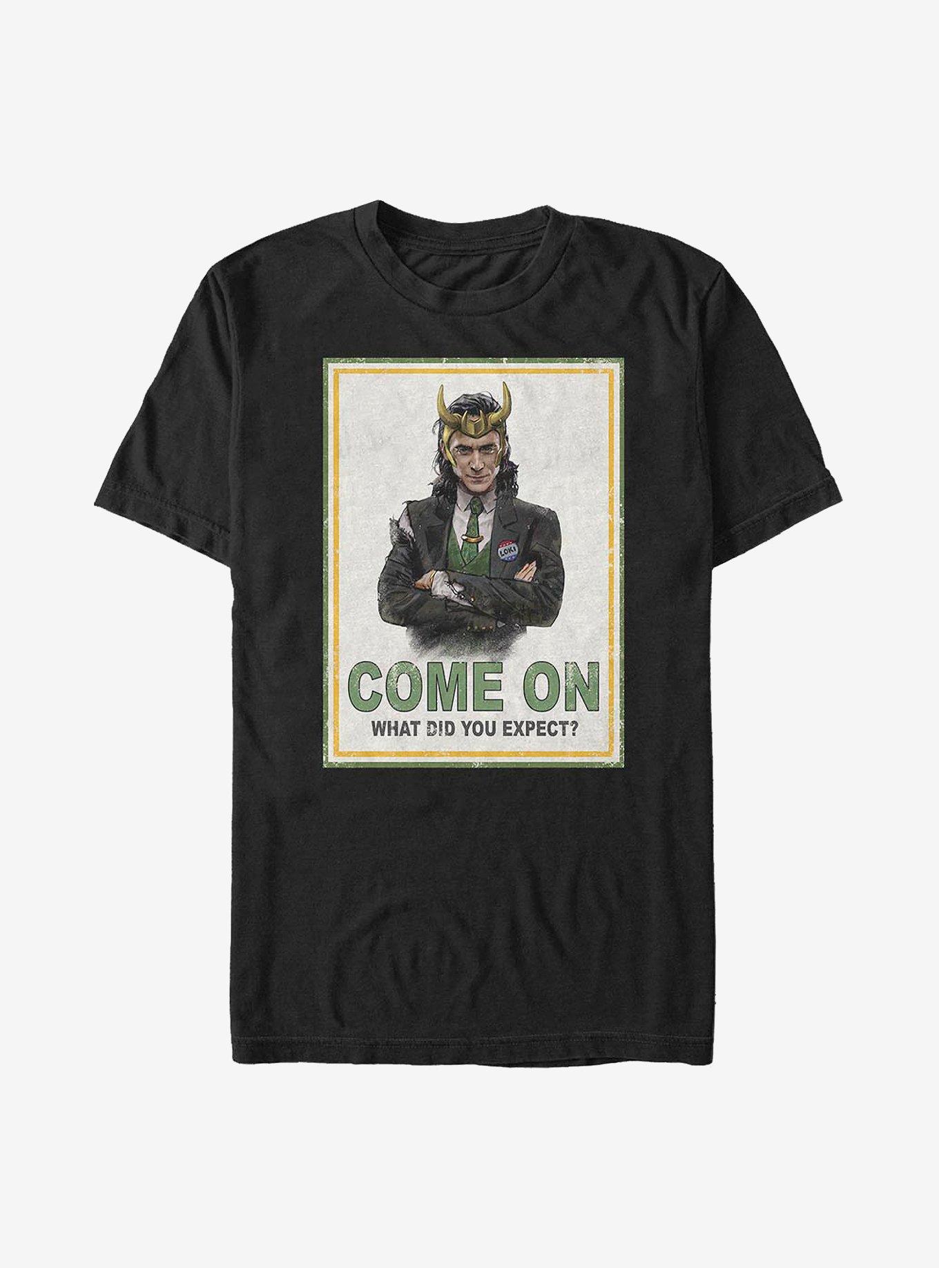 Marvel Loki What Did You Expect? T-Shirt, , hi-res