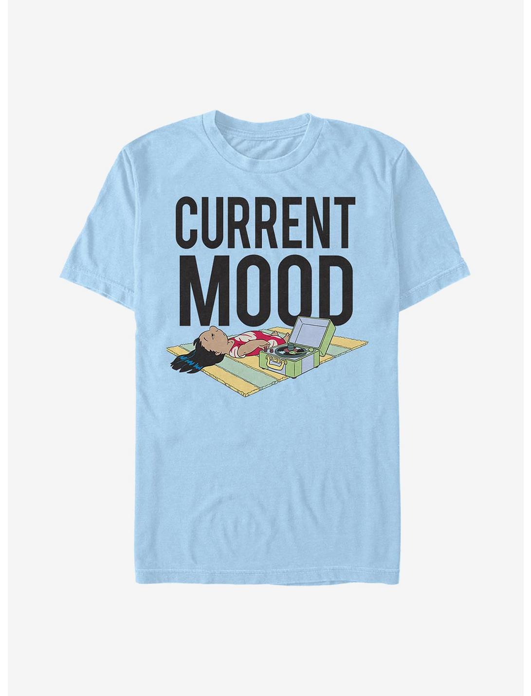Disney Lilo & Stitch Current Mood T-Shirt, LT BLUE, hi-res