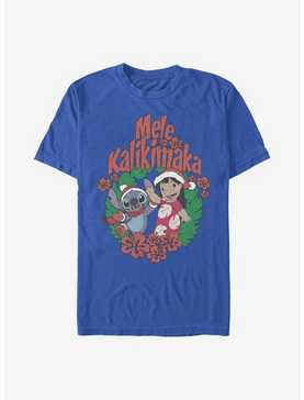 Disney Lilo & Stitch Mele Kalikimaka T-Shirt, , hi-res