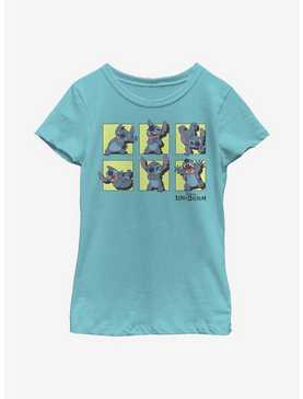 Disney Lilo & Stitch Poses Youth Girls T-Shirt, , hi-res
