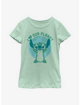 Disney Lilo & Stitch Save Planet Youth Girls T-Shirt, , hi-res