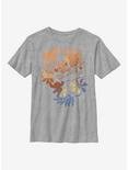 Disney Lilo & Stitch Aloha Youth T-Shirt, ATH HTR, hi-res