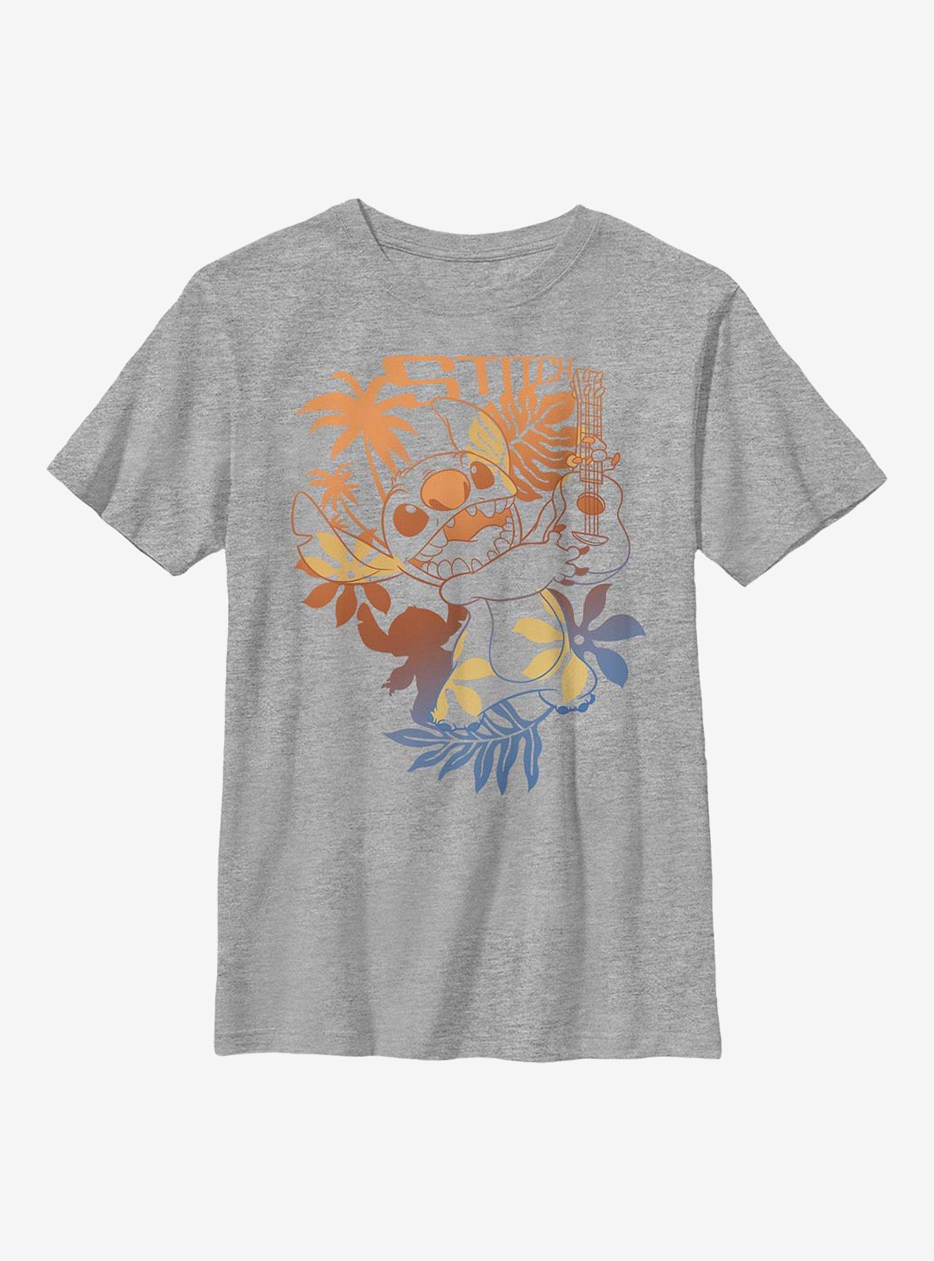 Disney Lilo & Stitch Aloha Youth T-Shirt, , hi-res