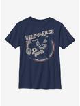 Disney Lilo & Stitch Americana Circle Youth T-Shirt, NAVY, hi-res