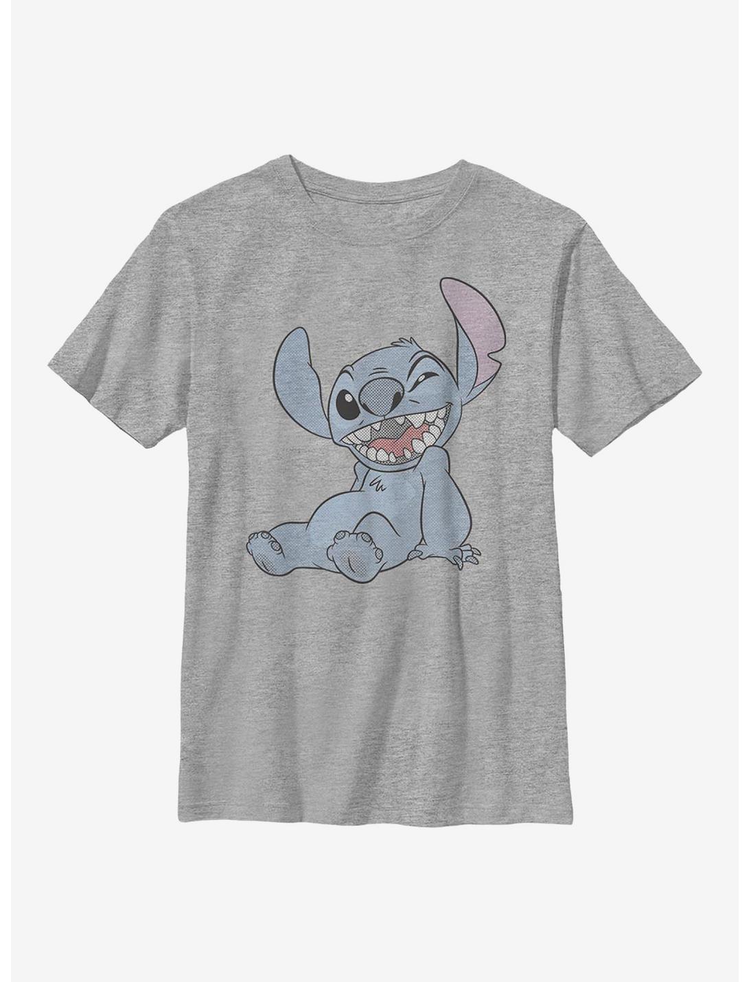Disney Lilo & Stitch Halftone Youth T-Shirt, ATH HTR, hi-res