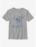 Disney Lilo & Stitch Halftone Youth T-Shirt, ATH HTR, hi-res