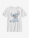 Disney Lilo & Stitch Halftone Youth T-Shirt, WHITE, hi-res