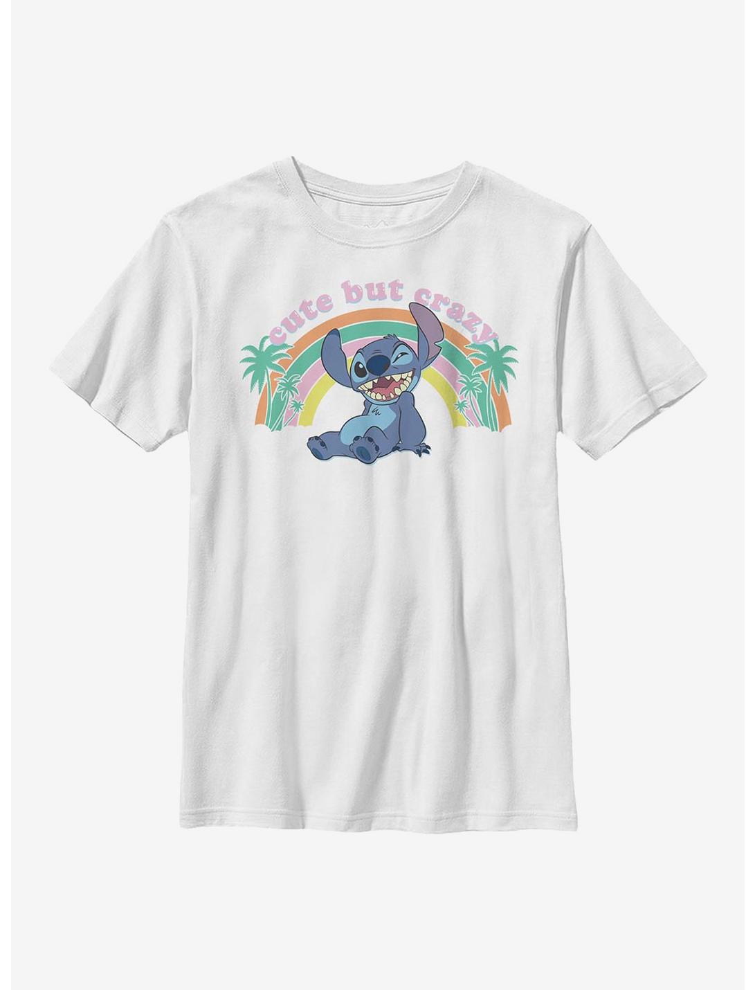 Disney Lilo & Stitch Kawaii Youth T-Shirt, WHITE, hi-res