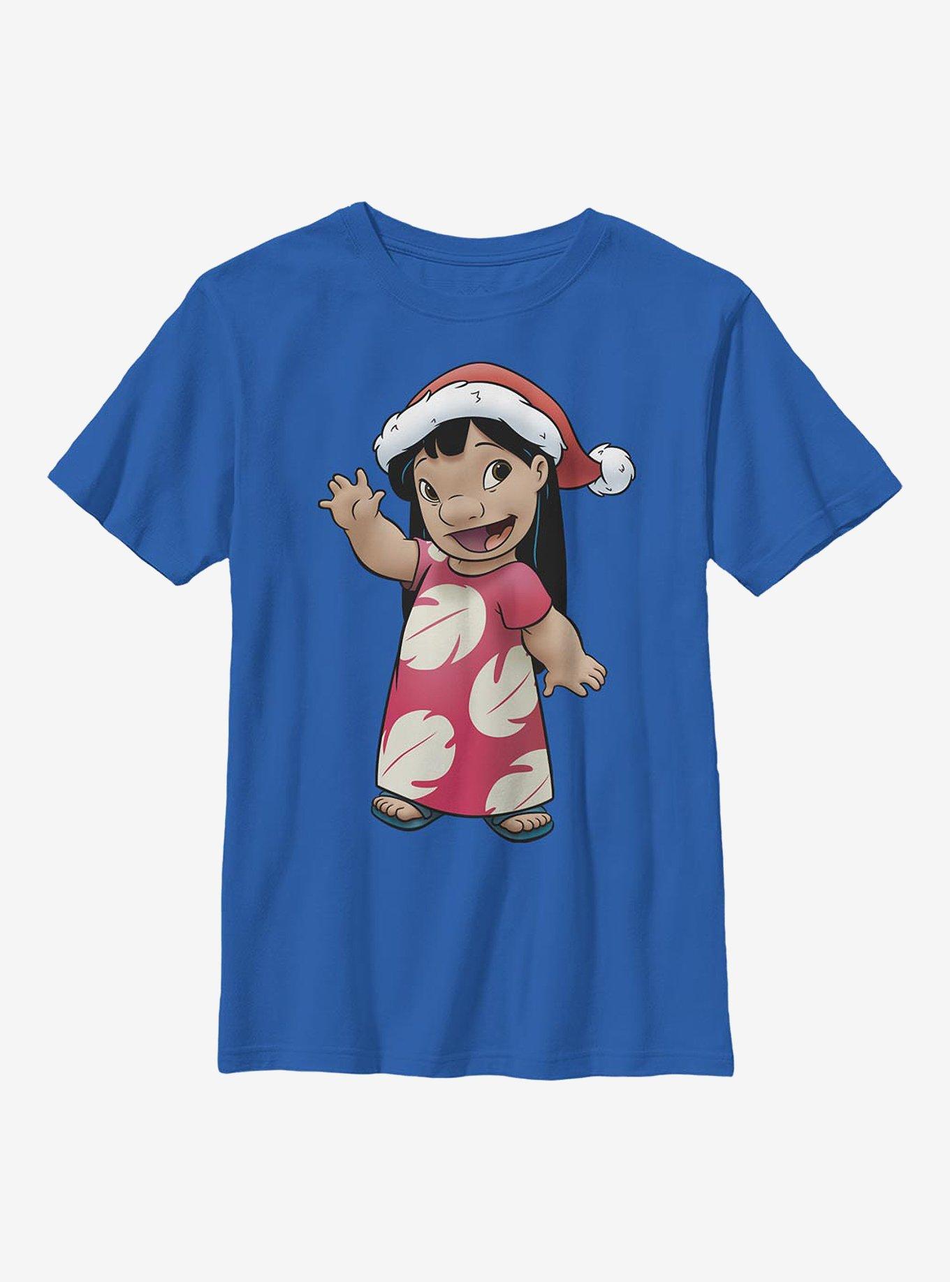 Disney Lilo & Stitch Holiday Youth T-Shirt, , hi-res