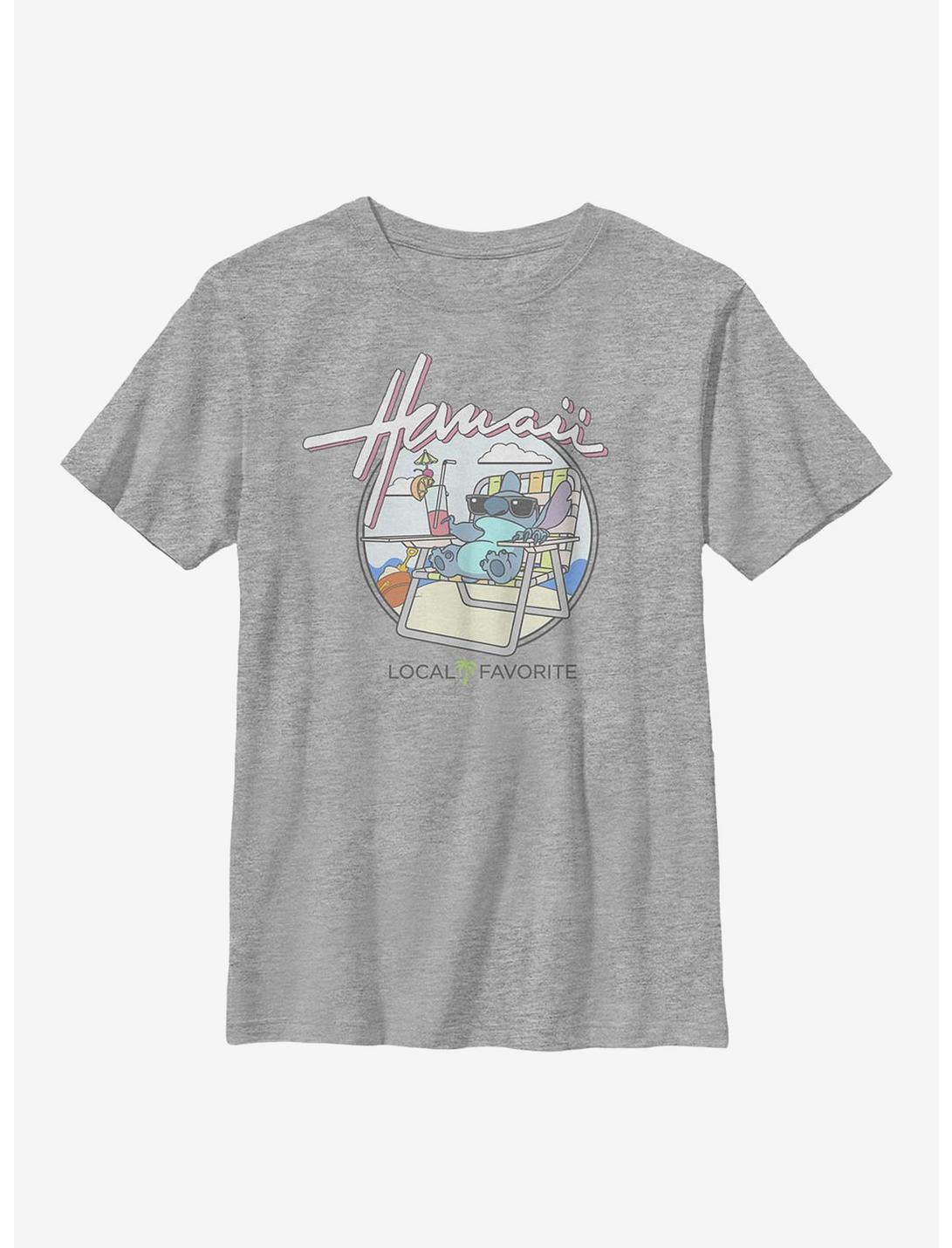 Disney Lilo & Stitch Local Favorite Youth T-Shirt, ATH HTR, hi-res