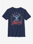 Disney Lilo & Stitch Americana Youth T-Shirt, NAVY, hi-res