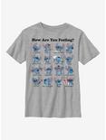 Disney Lilo & Stitch Moods Youth T-Shirt, ATH HTR, hi-res