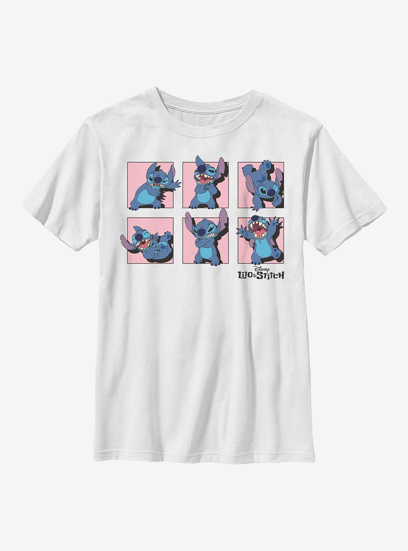 Disney Lilo & Stitch Poses Youth T-Shirt, , hi-res