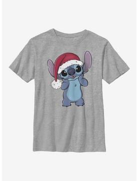 Plus Size Disney Lilo & Stitch Santa Hat Youth T-Shirt, , hi-res
