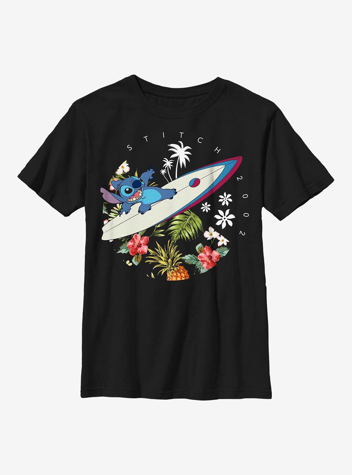 Disney Lilo & Stitch Surfer Dude Youth T-Shirt, , hi-res