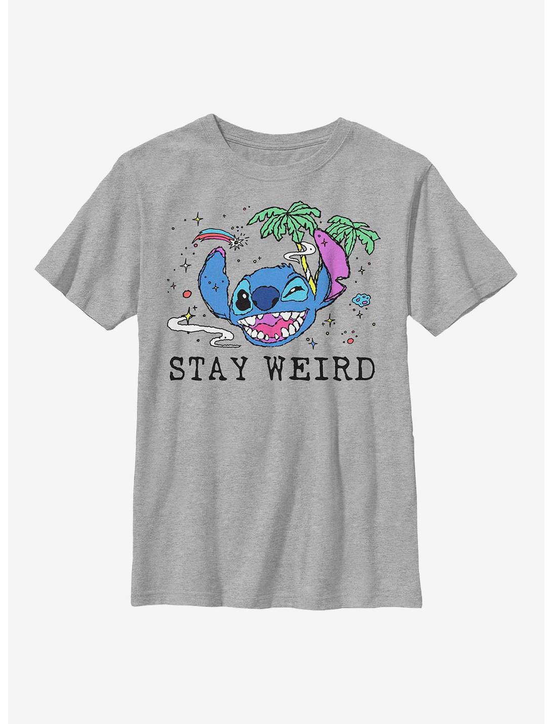 Disney Lilo & Stitch Trippy Youth T-Shirt, ATH HTR, hi-res