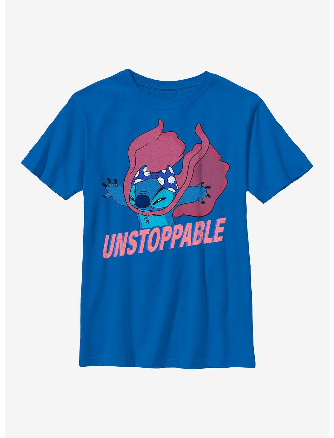 Disney Lilo & Stitch Unstoppable Youth T-Shirt, ROYAL, hi-res