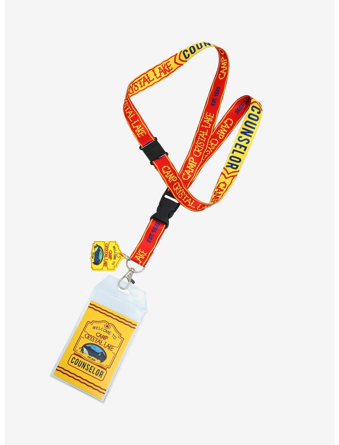 Friday the 13th Camp Crystal Lake Counselor Lanyard - BoxLunch Exclusive, , hi-res