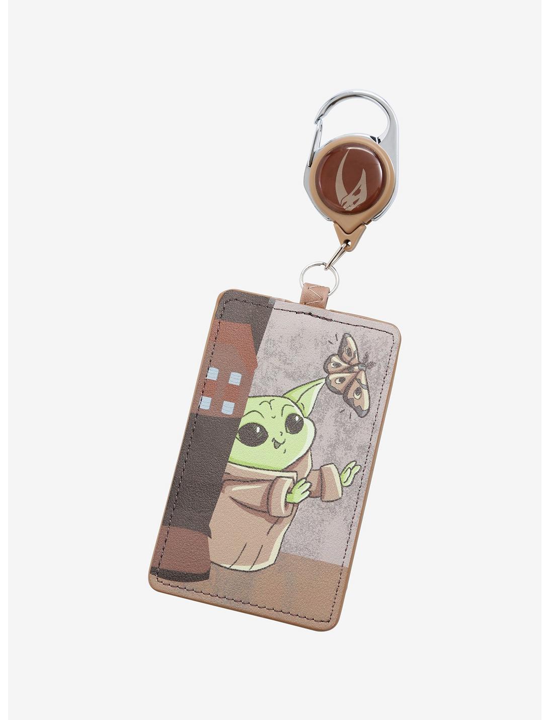 Loungefly Star Wars The Mandalorian The Child & Butterfly Lanyard - BoxLunch Exclusive, , hi-res
