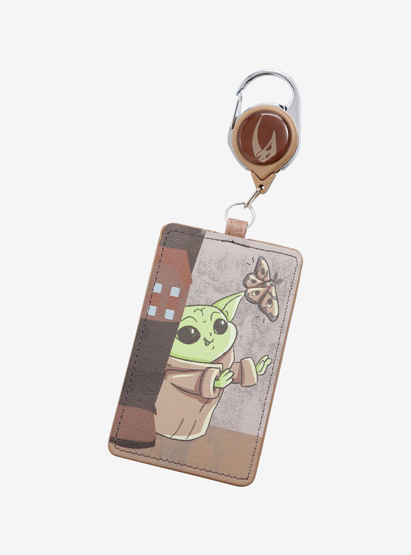 Disney Star Wars The Mandalorian Retractable Id Card Badge Holder