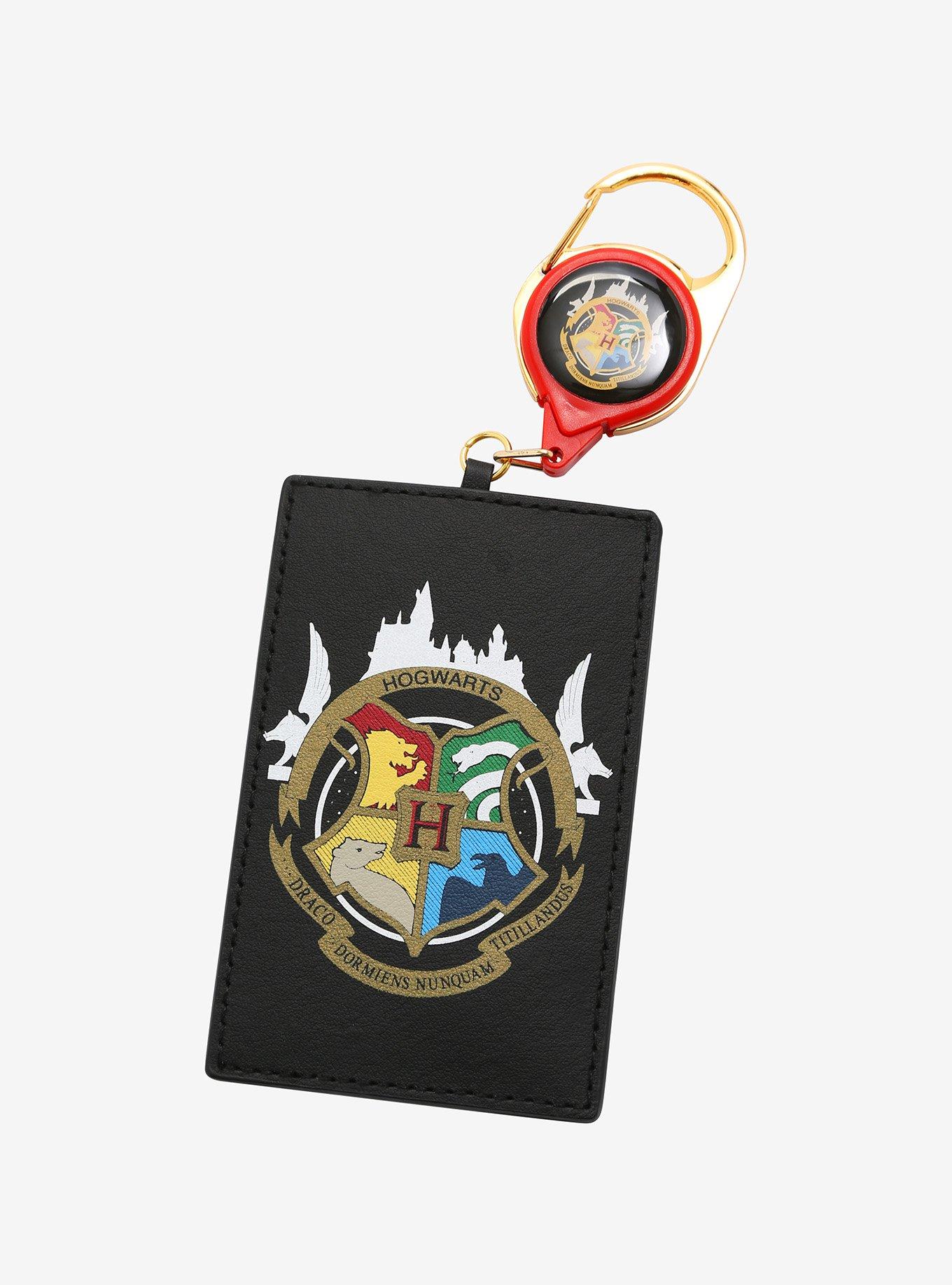 Harry Potter Hogwarts Crest Retractable Lanyard - BoxLunch Exclusive