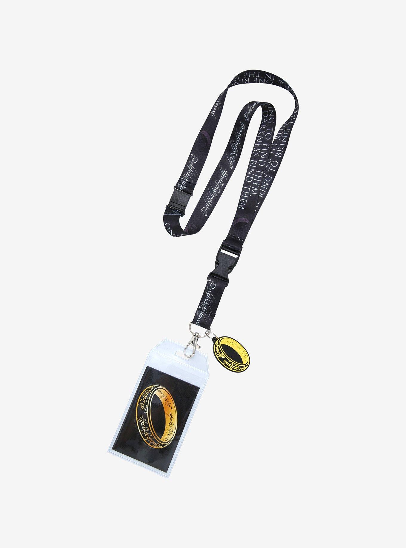 The Lord of the Rings One Ring Lanyard - BoxLunch Exclusive, , hi-res