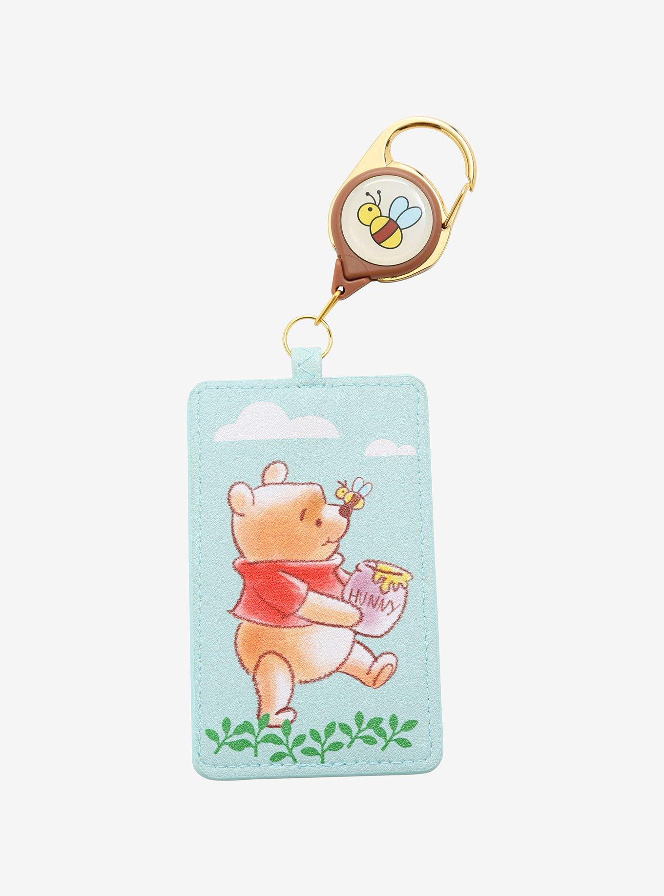 Loungefly Disney Winnie the Pooh Christopher Robin & Pooh Portrait Retractable Lanyard - BoxLunch Exclusive, , hi-res