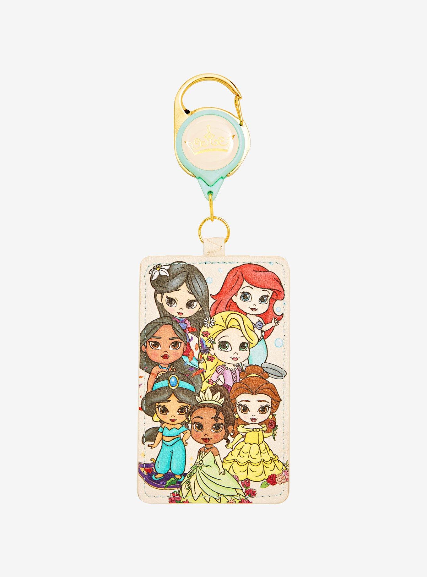 Loungefly Disney Princesses Chibi Princesses Retractable Lanyard