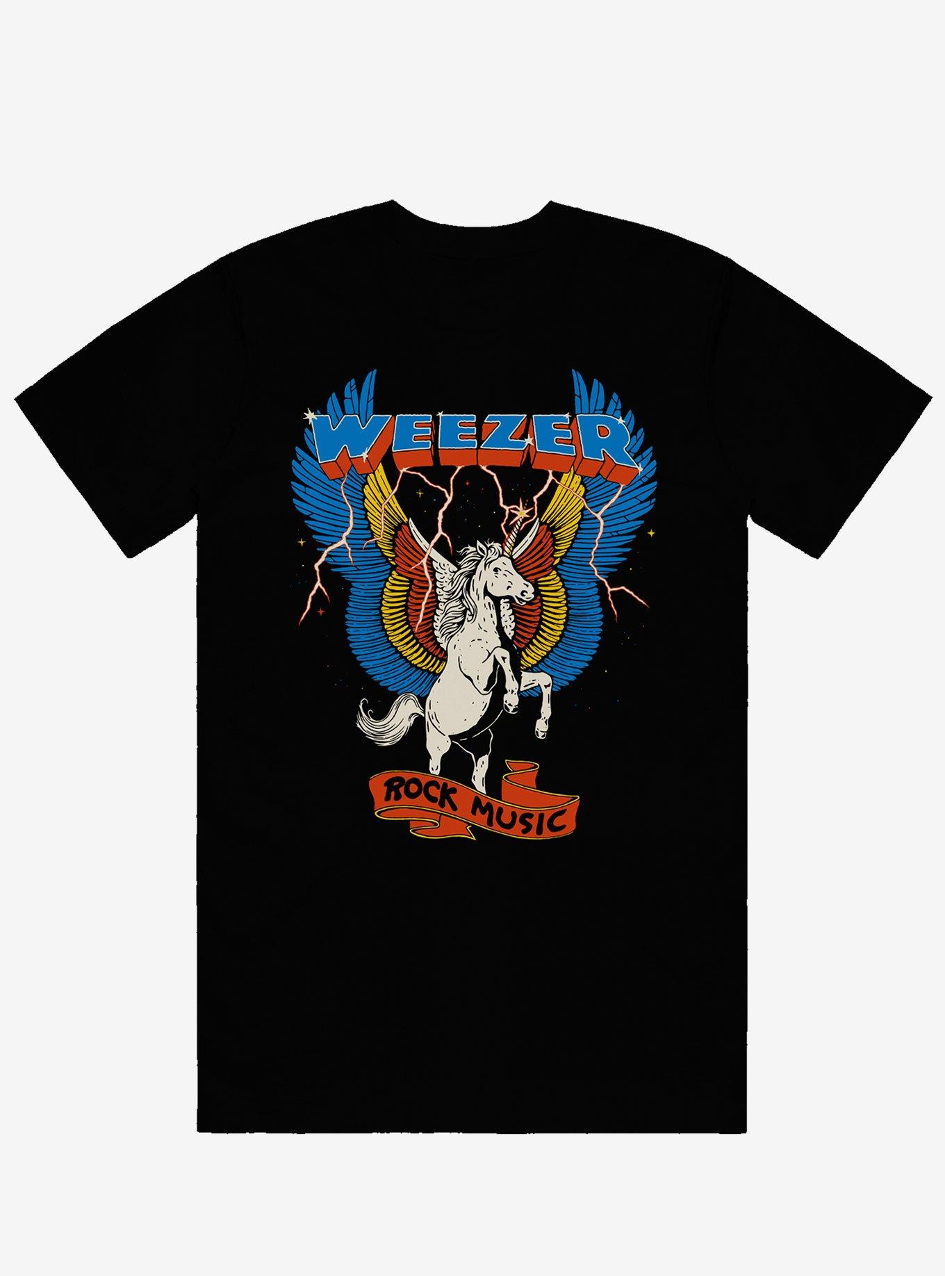 Weezer Pegasus T-Shirt, BLACK, hi-res
