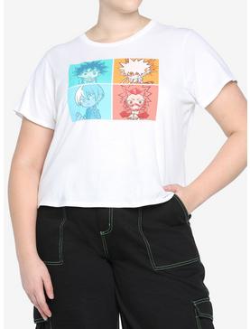 My Hero Academia Grid Girls Baby T-Shirt Plus Size, , hi-res