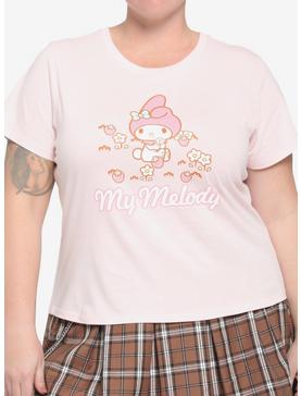 My Melody Strawberries & Flowers Girls Baby T-Shirt Plus Size, , hi-res