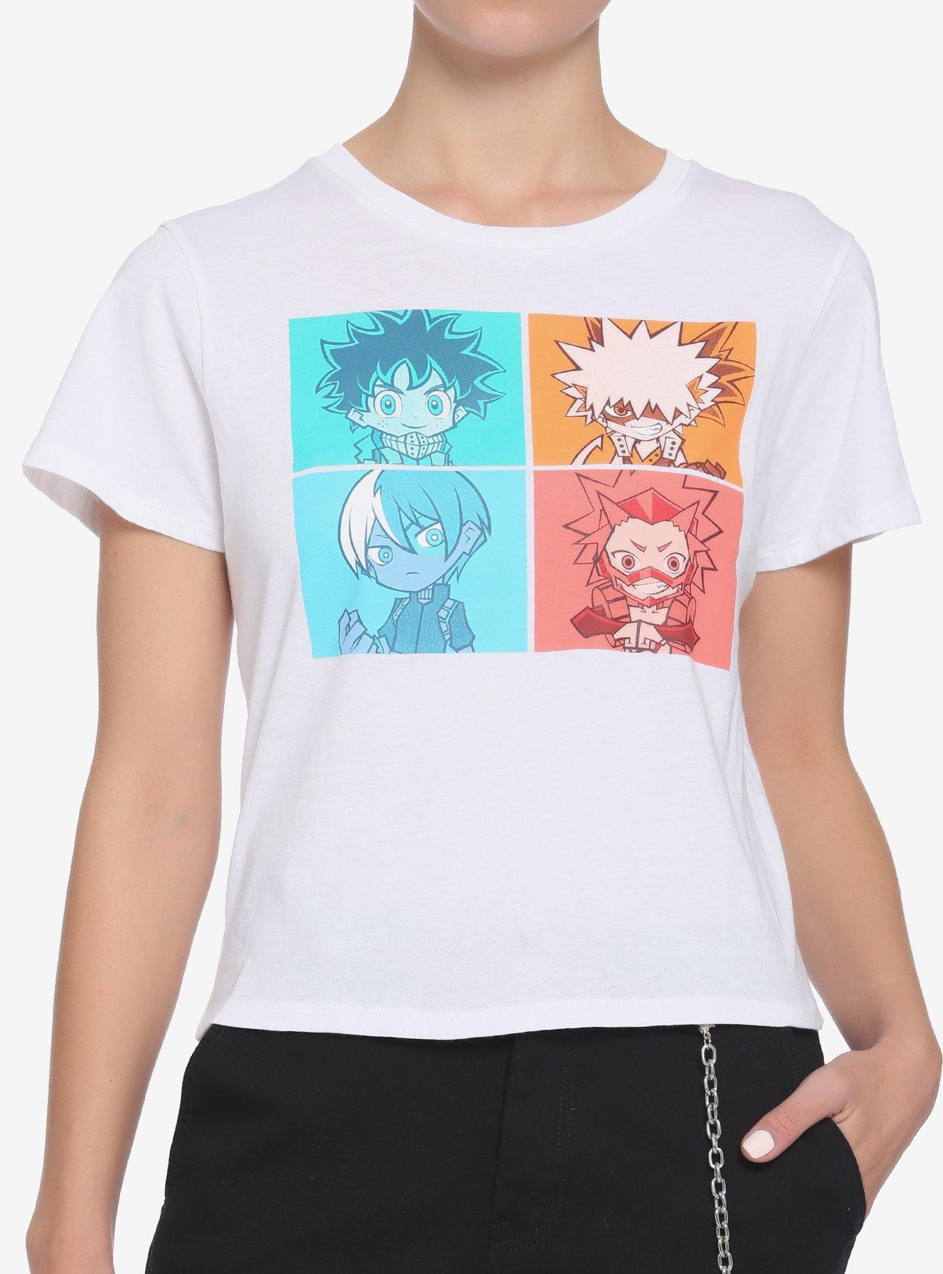 My Hero Academia Grid Girls Baby T-Shirt, MULTI, hi-res