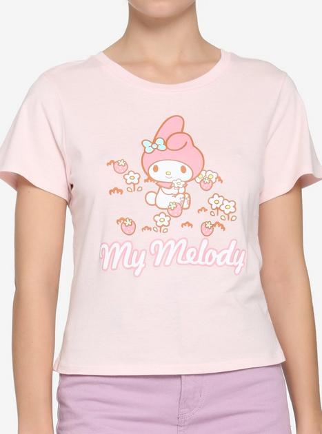 トップス SanrioxALEXIA STAM My Melody Tee Kids S Sanrio x ALEXIA STAM] My Melody Tee For Kids | ALEXIA STAM
