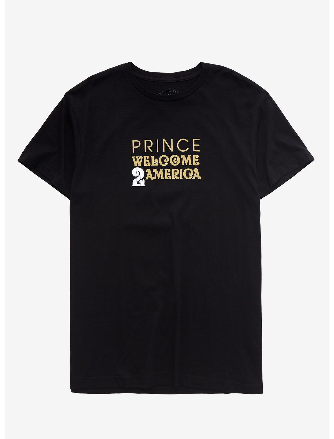 Prince Welcome 2 America T-Shirt, BRIGHT WHITE, hi-res